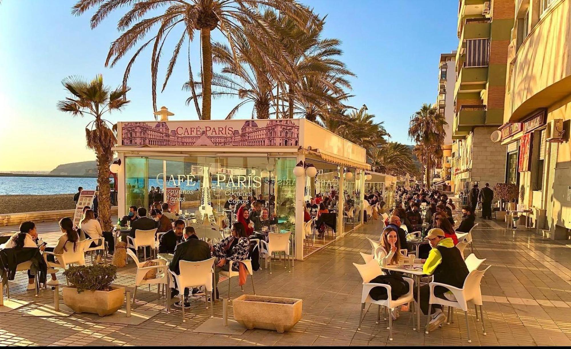 Apartamento Primera Linea De Playa En Almería Zewnętrze zdjęcie